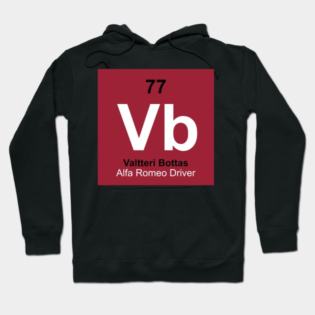 Valtteri Bottas Driver Element - 2022 Season Hoodie by GreazyL